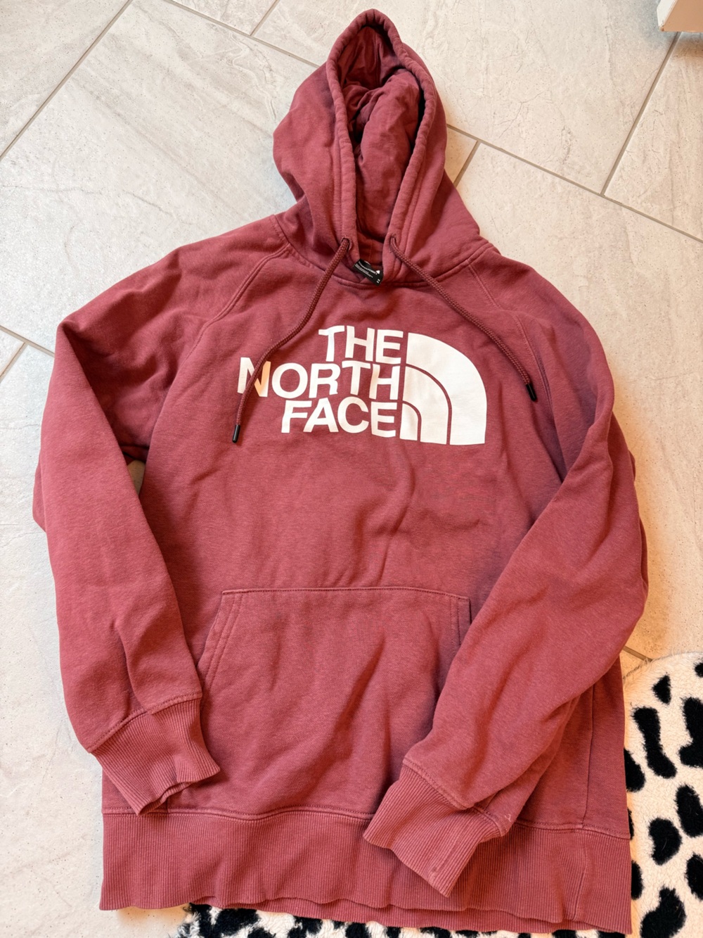 The North Face Pullover Hoodie in Mauve Rose